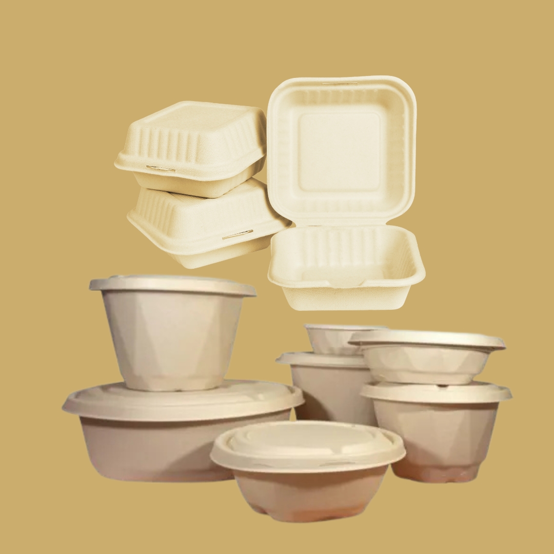 Bagasse Delivery Container