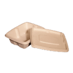 1000ml Bagasse Anti Leak Rectangle Container with Lid 01