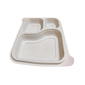 3 CP Mini Bio Plastic Meal Tray
