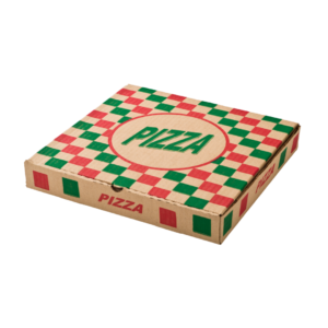 10 Inch Brown Corrugated Pizza Box – Genric Print