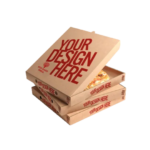 Brown Corrugated Pizza Box – Genric Print 02