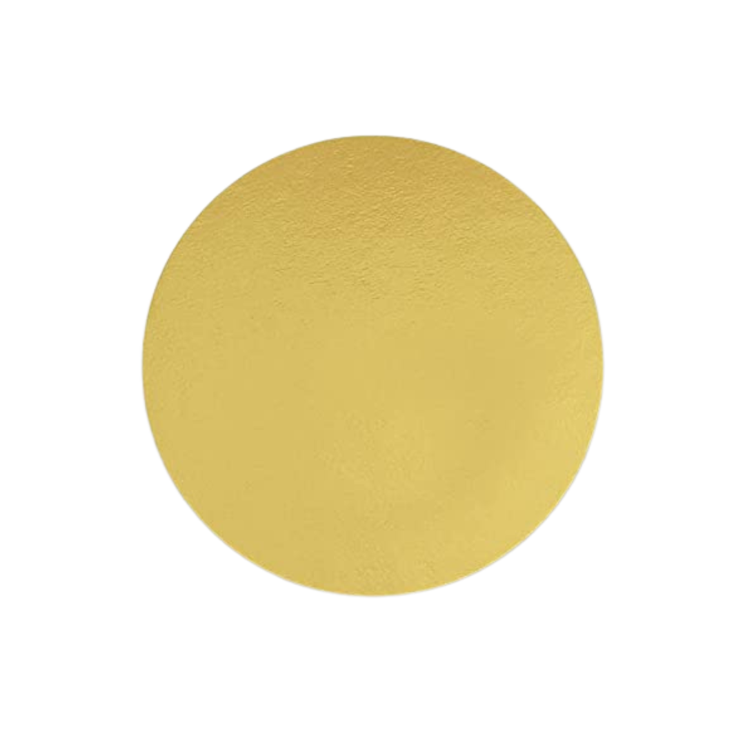 15 Inch Round Gold Cake Base