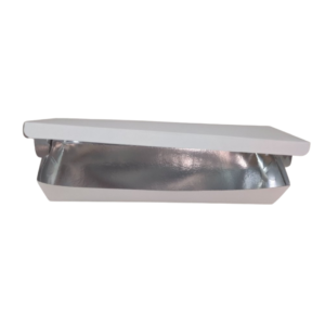 Single Dosa Box White Silver Lamination