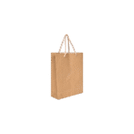 Size 0 – 7 “x 5.10″ x 8.88” ( W x G x H) – Kraft Paper Carry Bag With Handle 02