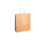 Size 11 x 7 x 13 Kraft Paper Carry Bag with Handle