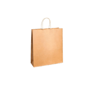 Size 11 x 7 x 13 Kraft Paper Carry Bag with Handle