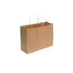Size 2x7.9x9 Kraft Paper Carry Bag with Handle