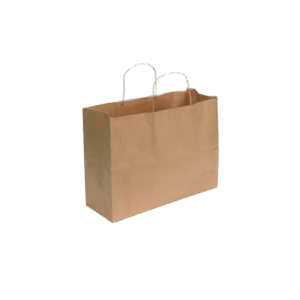 Size 2x7.9x9 Kraft Paper Carry Bag with Handle