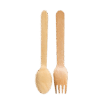 Wooden Cutlery Kit 2 in 1 02
